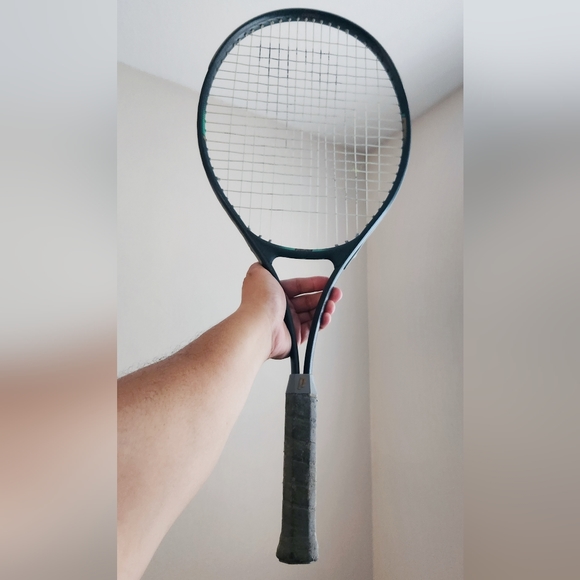 VTG Rare Prince Pro Oversize Aerodynamic Tennis Racquet with Cover Racket Grip - Picture 8 of 15